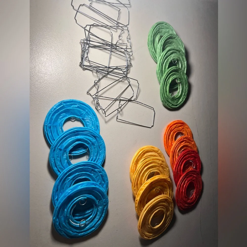 String light Asian style shade replacements.